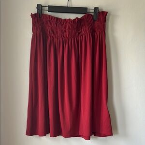 Ruffle Smocked Skirt